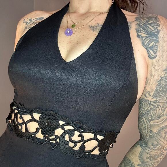 Vintage Gunne Sax Jessica McClintock Mini Dress - Picture 4 of 8